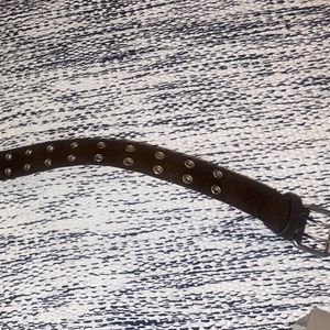 Vintage cowboy belt cute y2k vibes brown